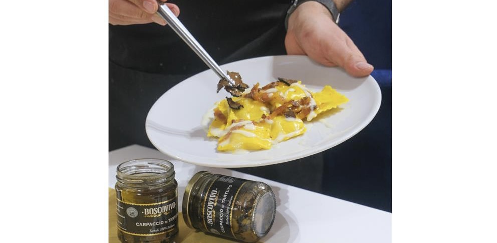 Fettine di Tartufo, Trüffel-Scheiben in Olivenöl 