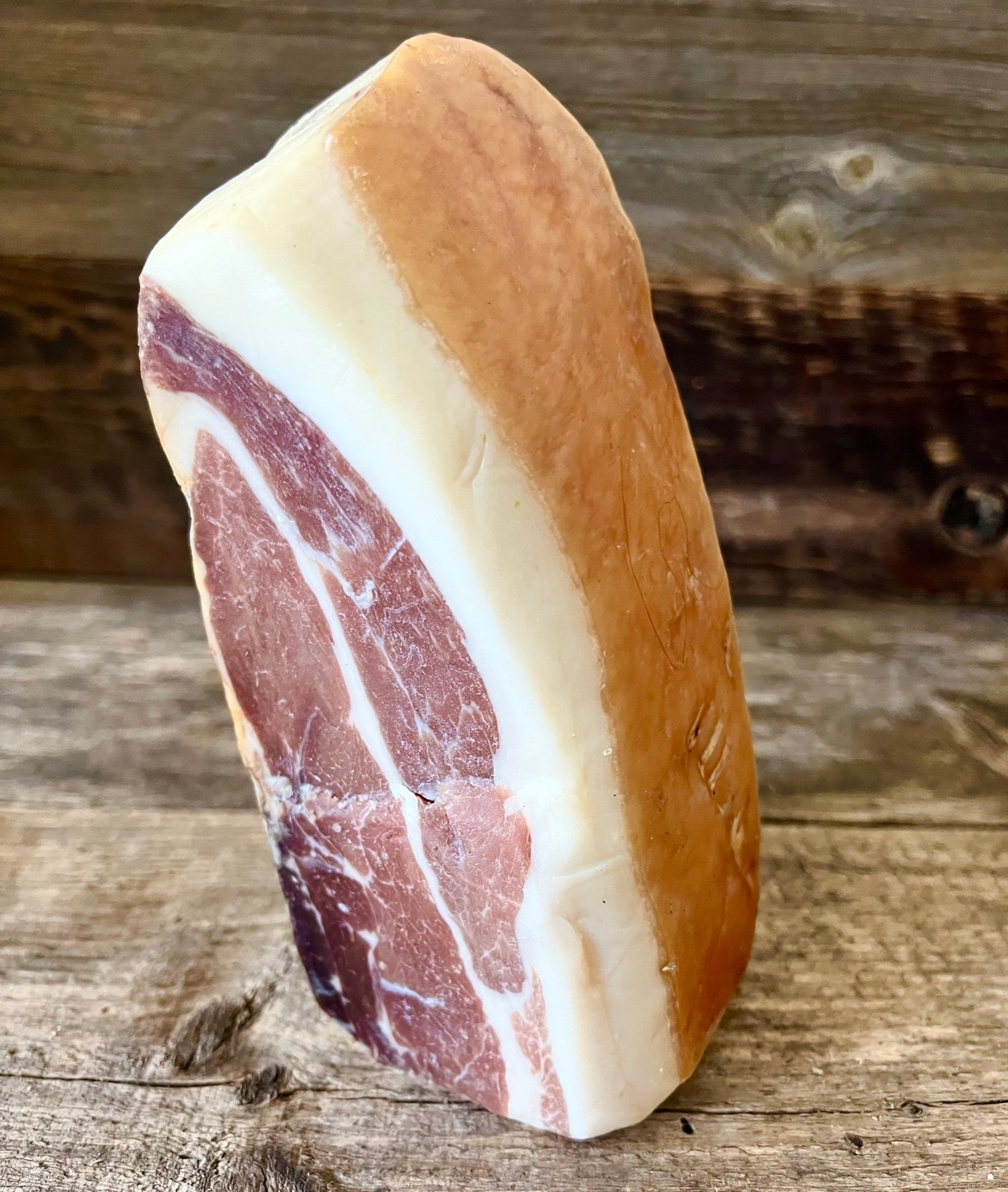 700g Prosciutto Rustico 18 Monate - Luftgetrochnete Schinken Rustikal aus Kalabrien