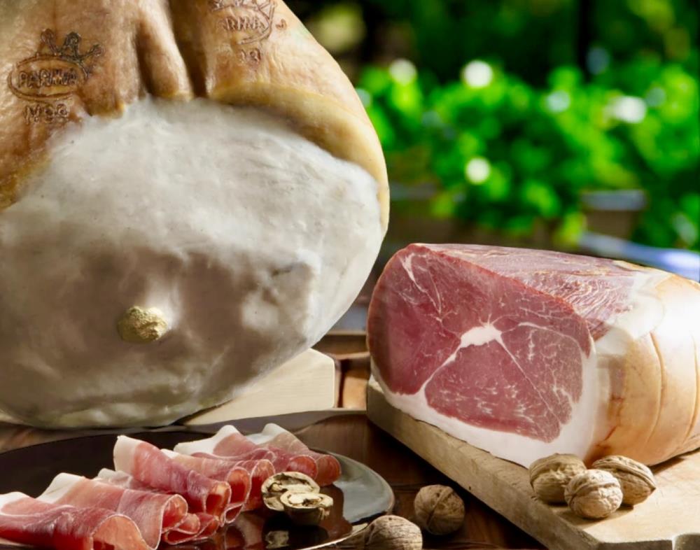 Prosciutto di Parma DOP mind. 24 Monate Leporati - Parmaschinken
