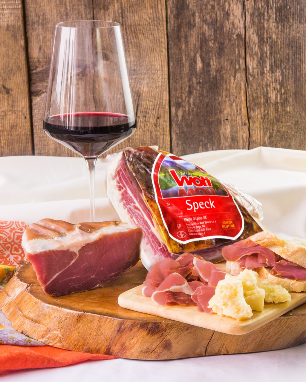 Speck di Sauris Schinkenspeck aus den Dolomiten