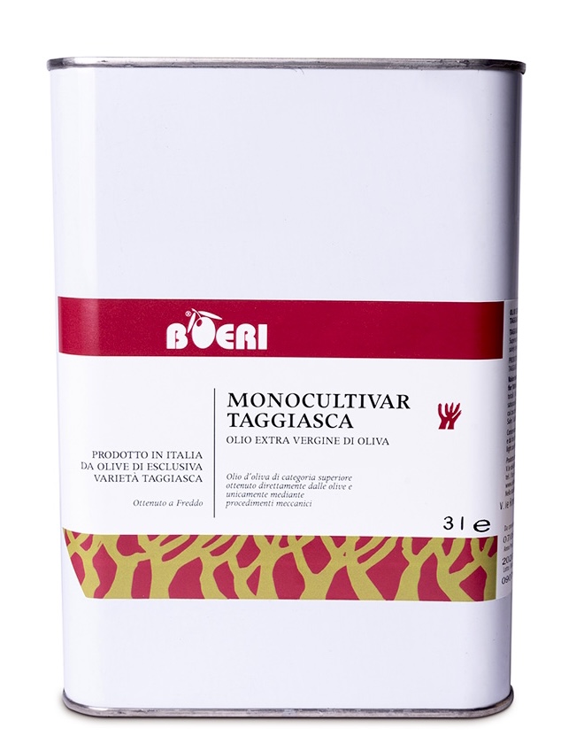 3l Olivenöl Extra Vergine 100% Taggiasca Monocultivar