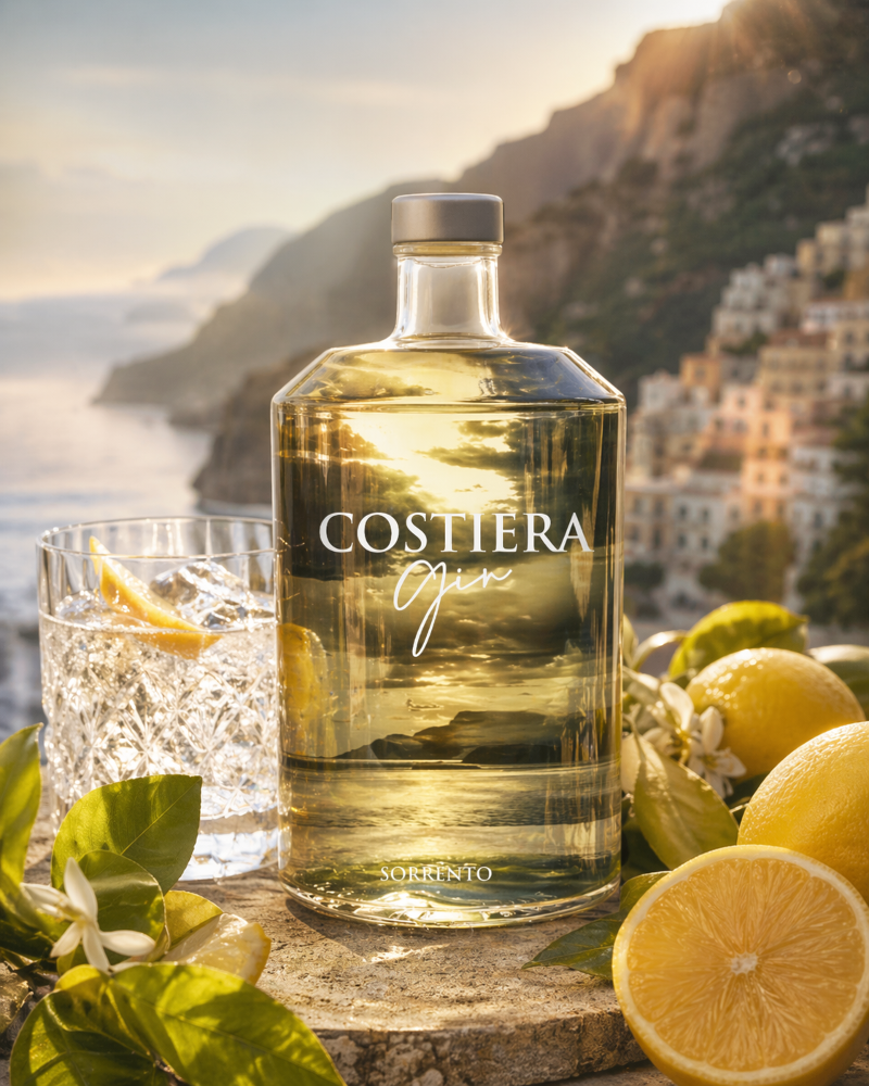 Gin Costiera - Gin mit Zitronen aus Sorrento