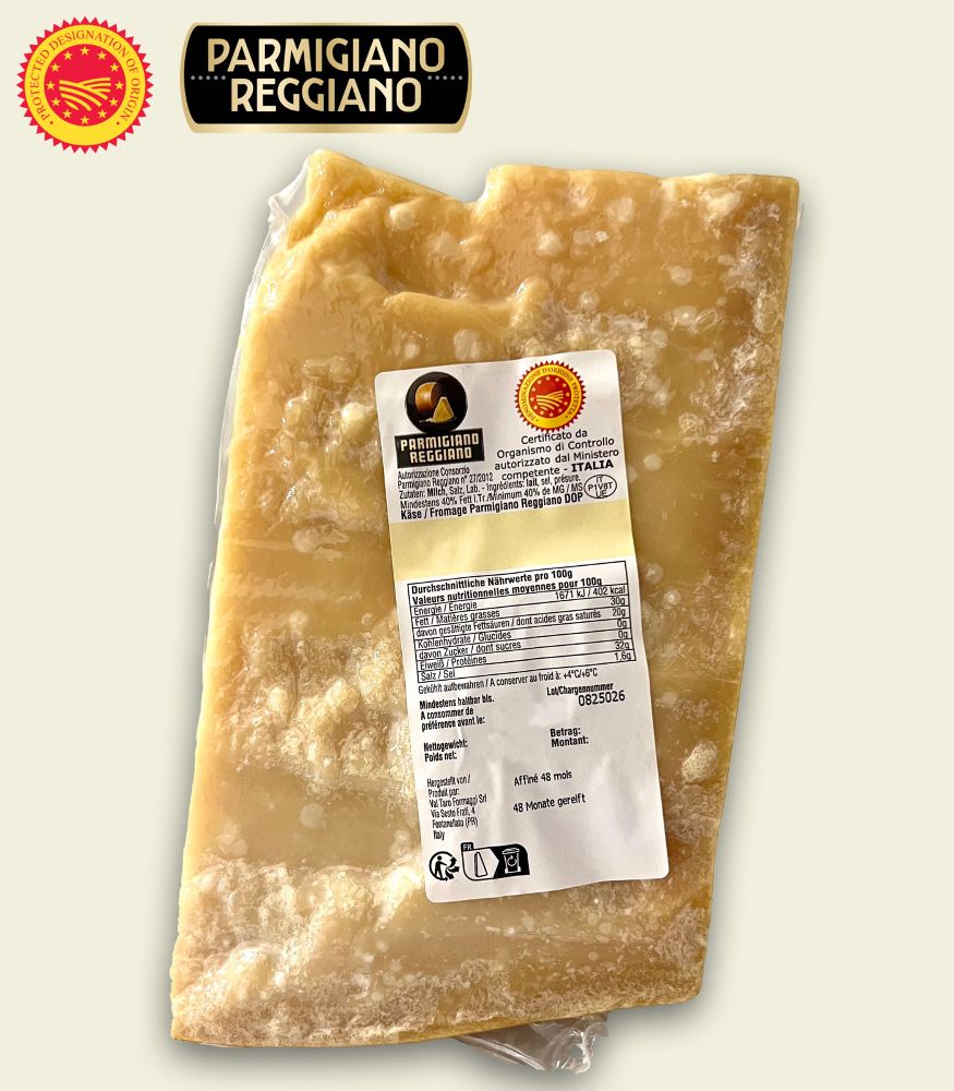 48 Monate Parmigiano Reggiano DOP Riserva - Parmesan "Stravecchione"