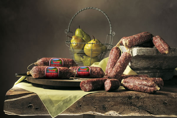wolfino_ Bergsalami Wolfino di Sauris kaltgeräuchert