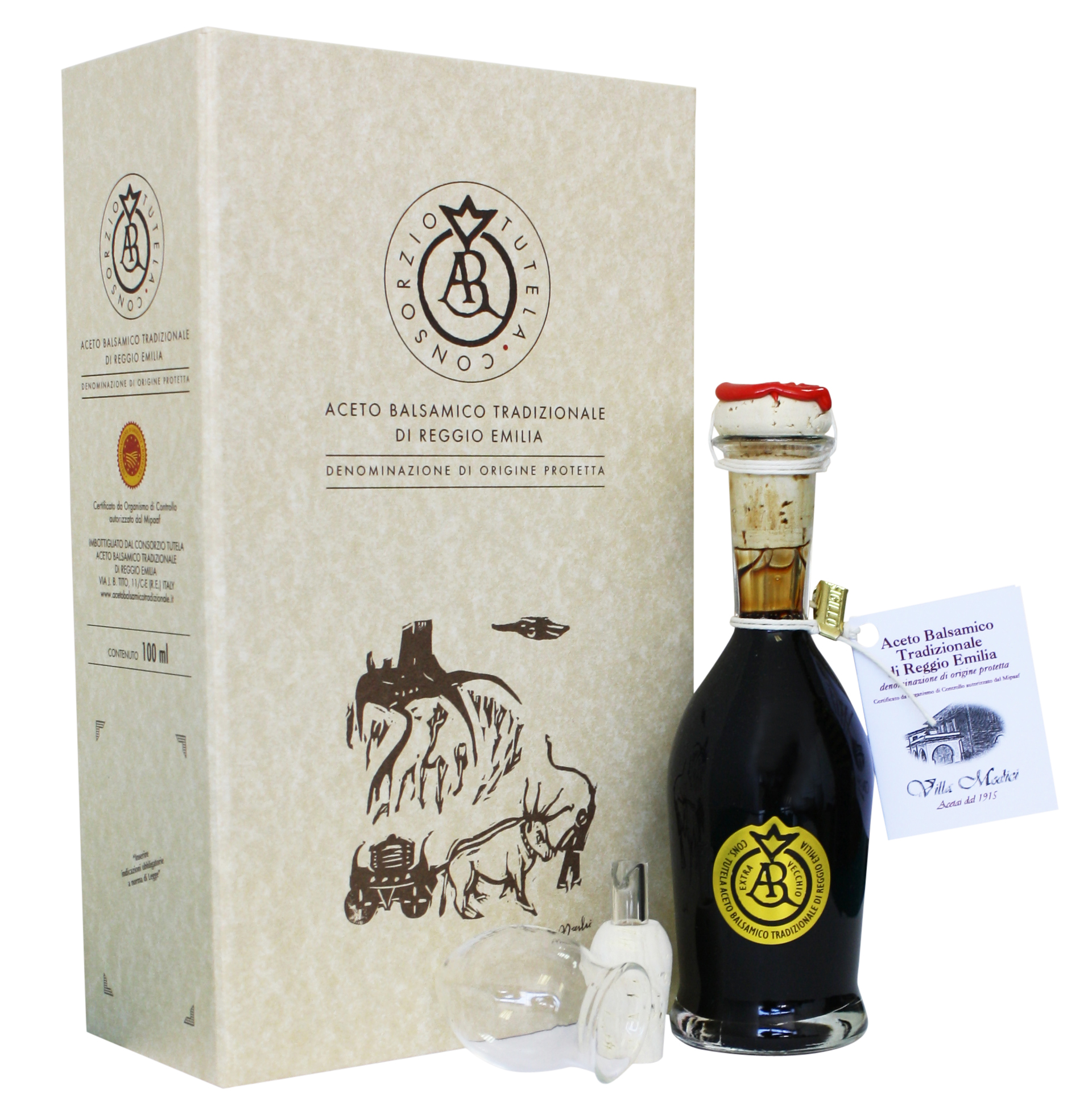 Aceto Balsamico Tradizionale di Reggio Emilia DOP ORO - mind. 25 Jahre gereift