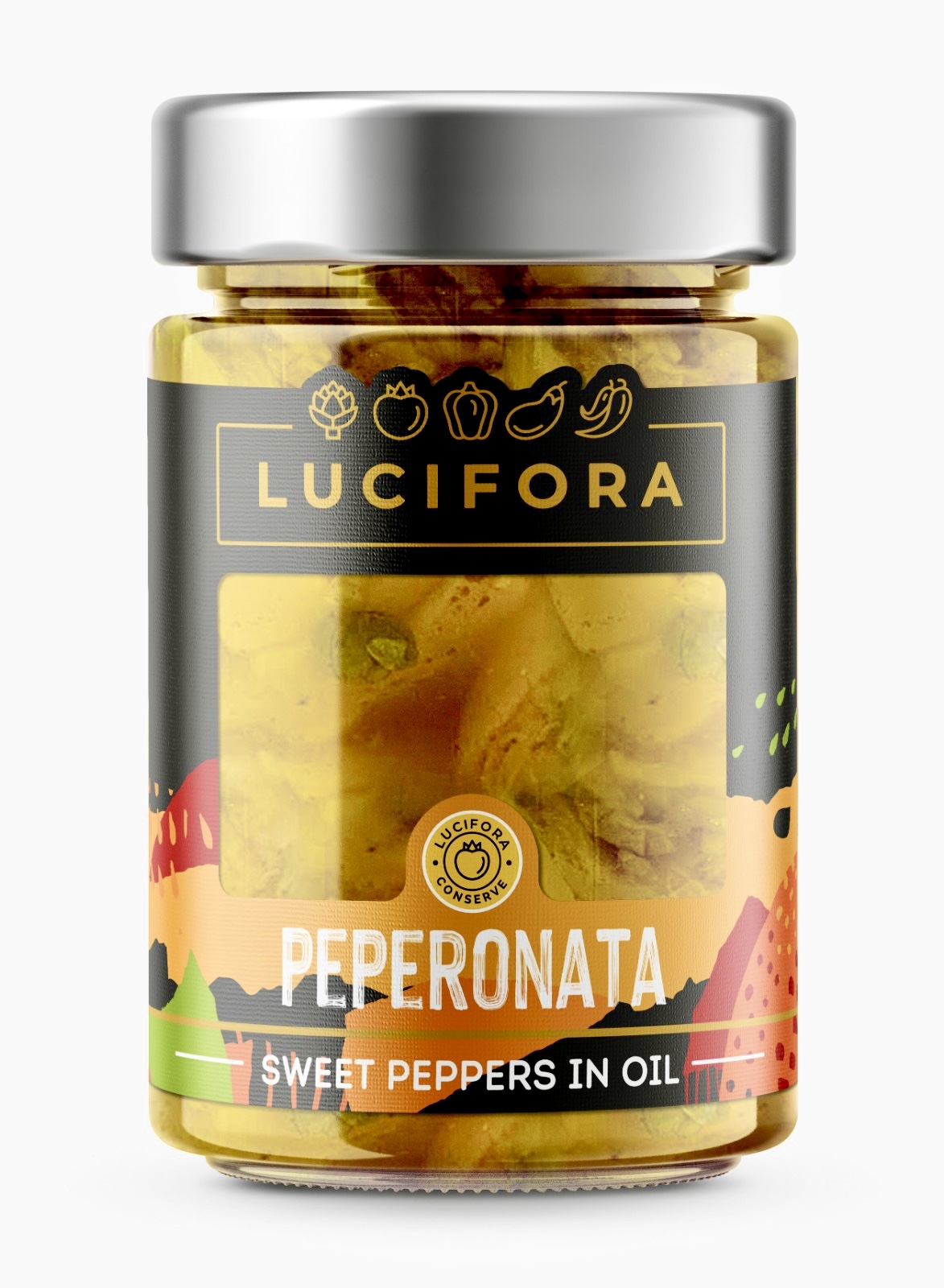 Peperonata Soße mit Paprika typisch
