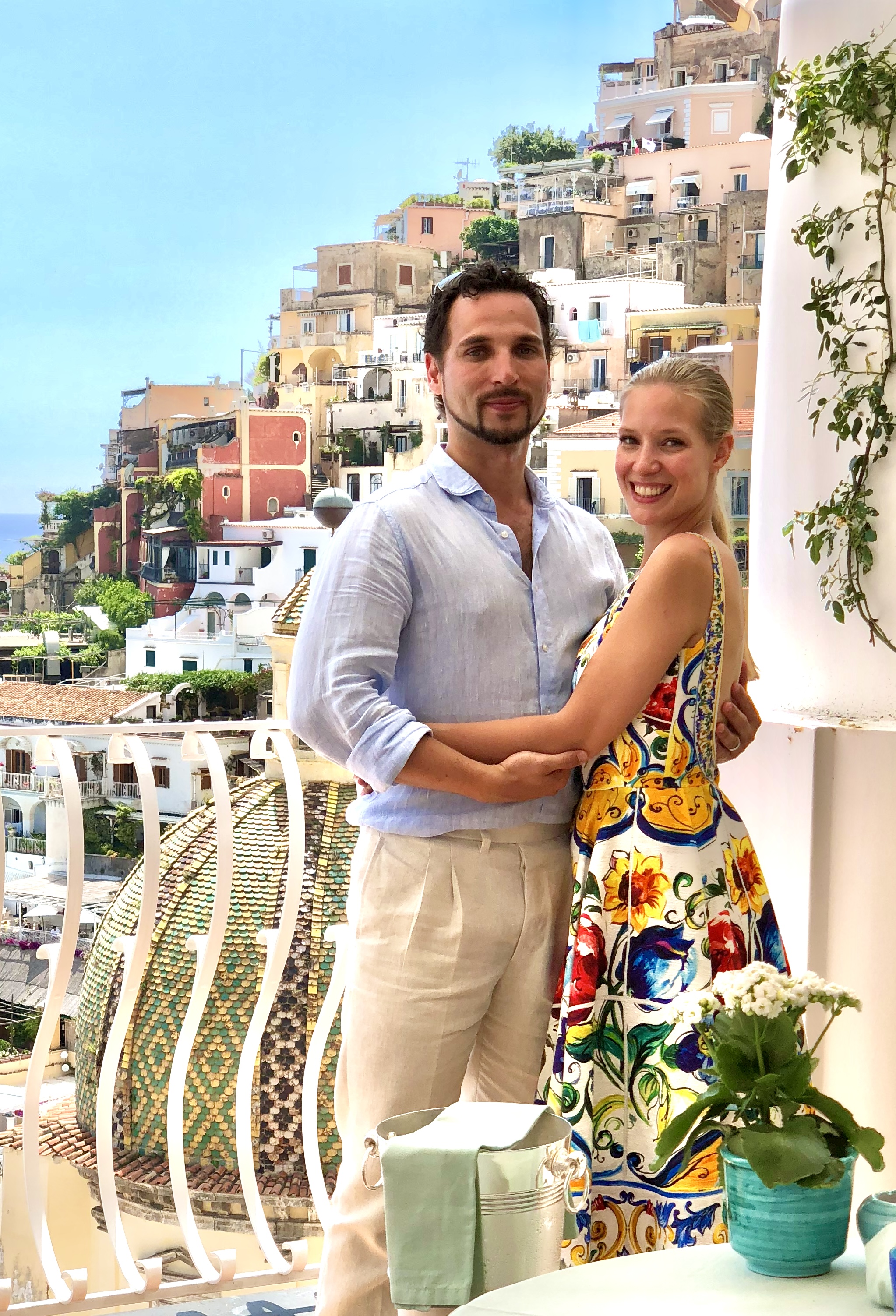 Judith und Sebastiano Bonivento in Italien