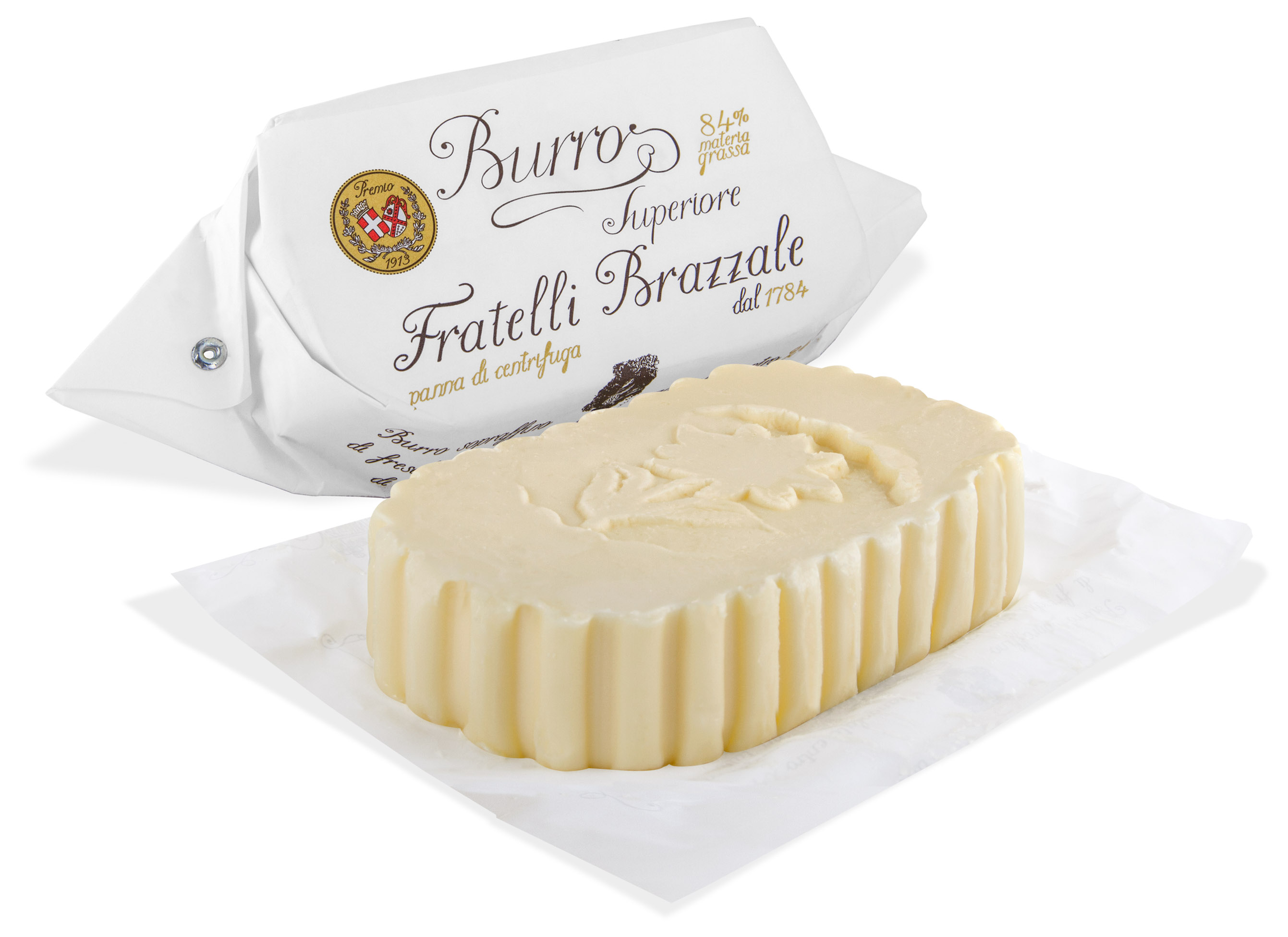 Premium Butter aus Rohrahm 83% - burro superiore