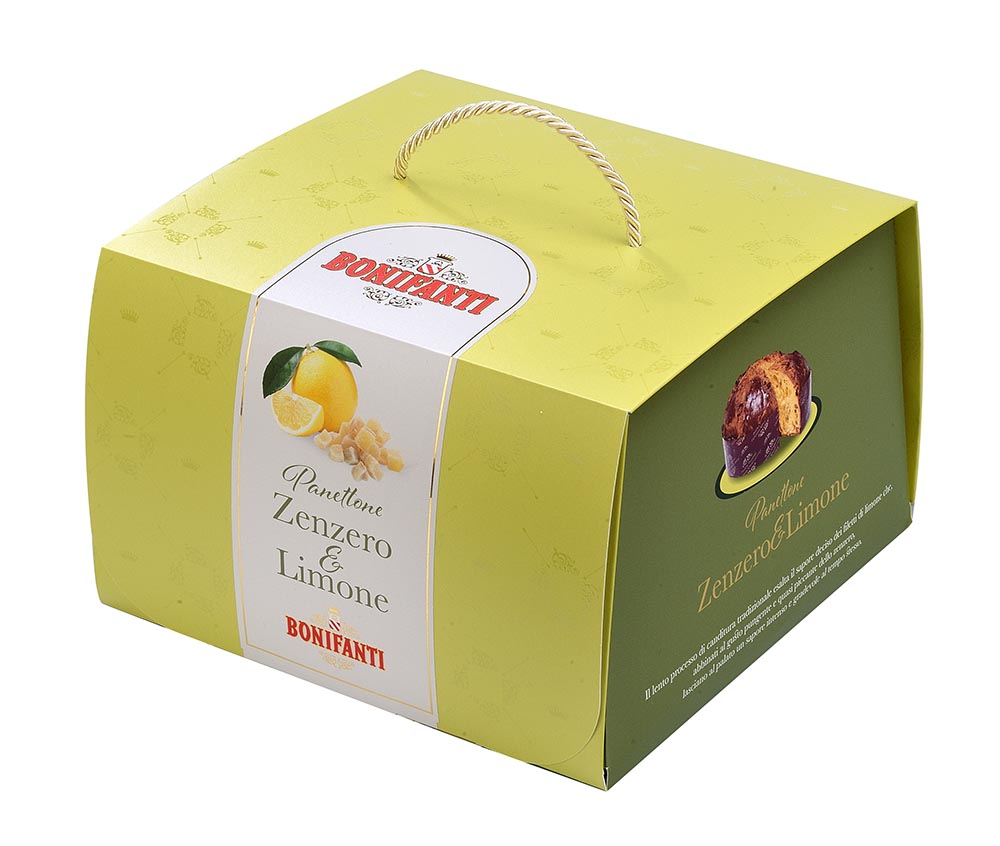 Handwerkliche Panettone Ingwer-Zitrone