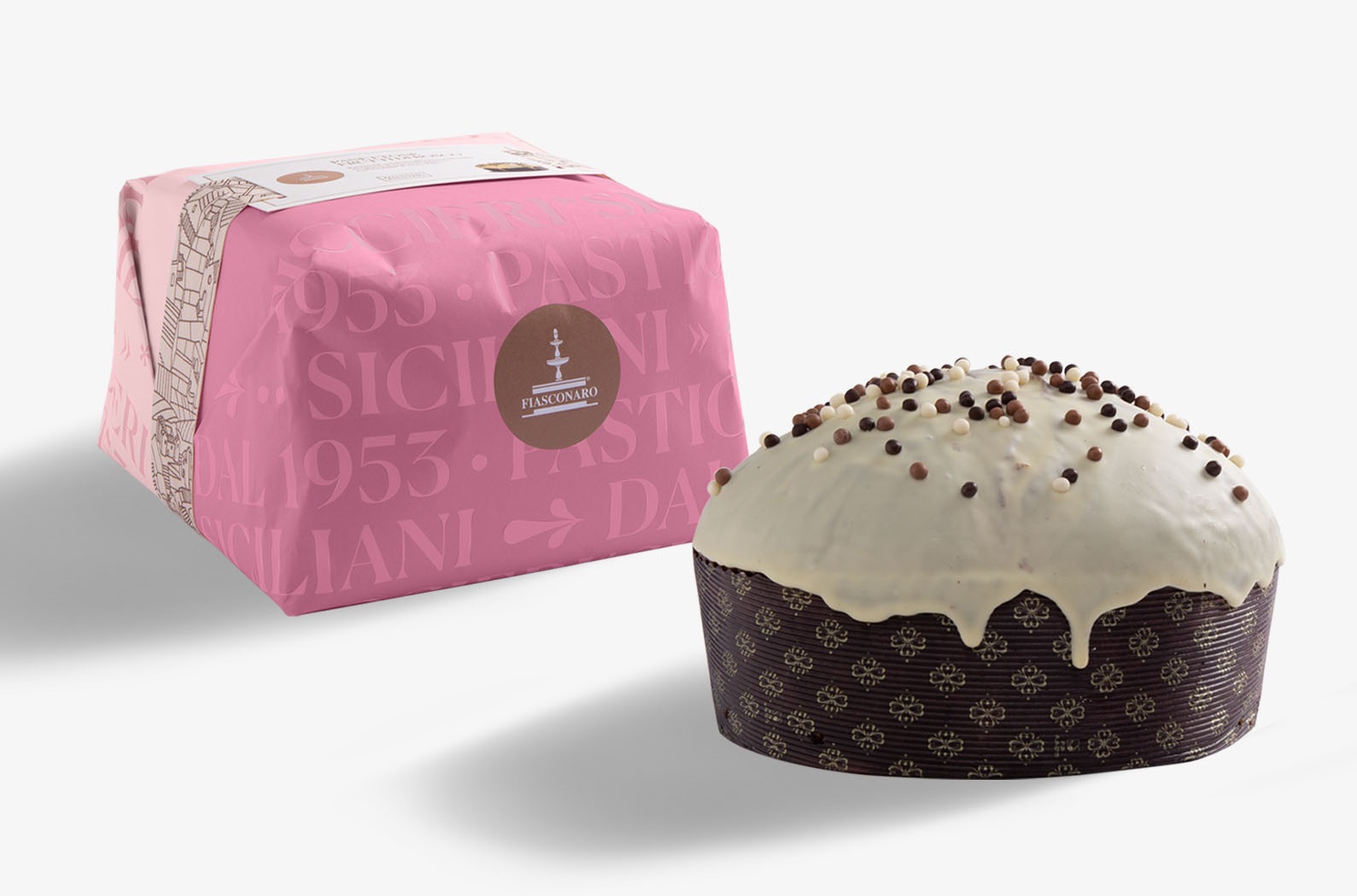 Panettone mit Waldfrüchten & weißer Schokolade von Fiasconaro
