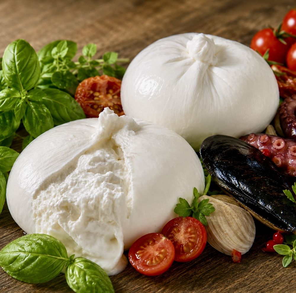 Burratina  Mozzarella aus Apulien 2X125g