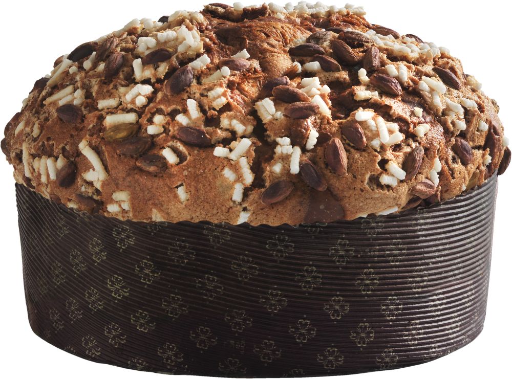 Panettone mit Aprikosen & kandierter Ananas in Geschenkdose