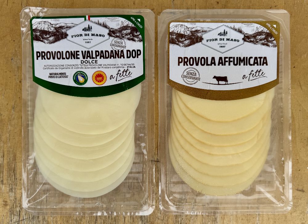 Käse-Duo: Provolone Valpadana DOP & Provola affumicata