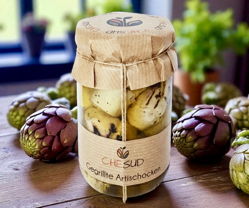 1 KG Gegrillte Artischocken Herzen in Olivenöl Extra Vergine