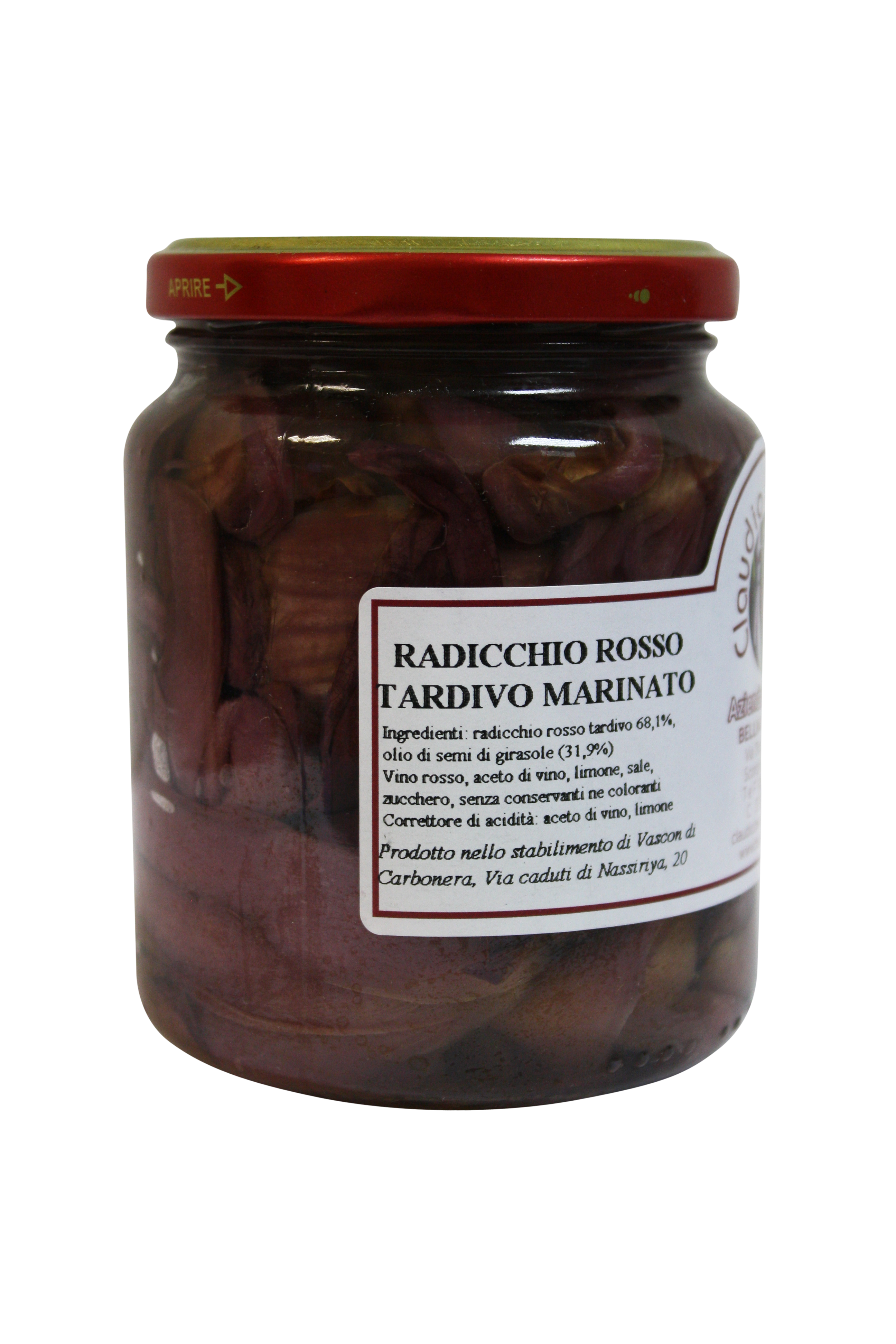 Radicchio Tardivo Treviso IGP  in Öl eingelegt