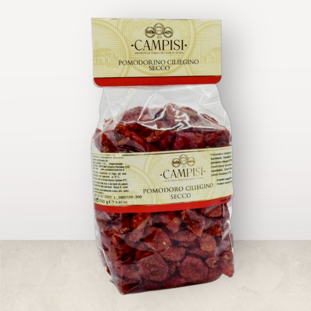 Getrocknete Kirschtomaten aus Sizilien 250g - Pomodoro Ciliegino Secco