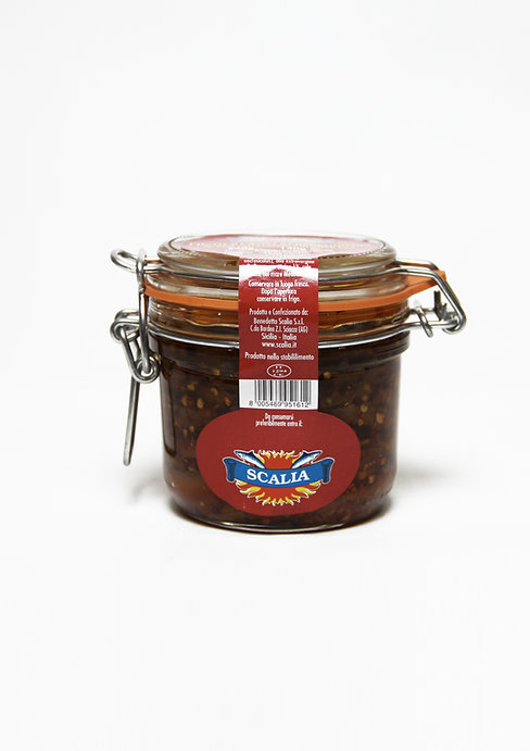 Sardellenfilets mit Chili in Olivenöl Extra Vergine