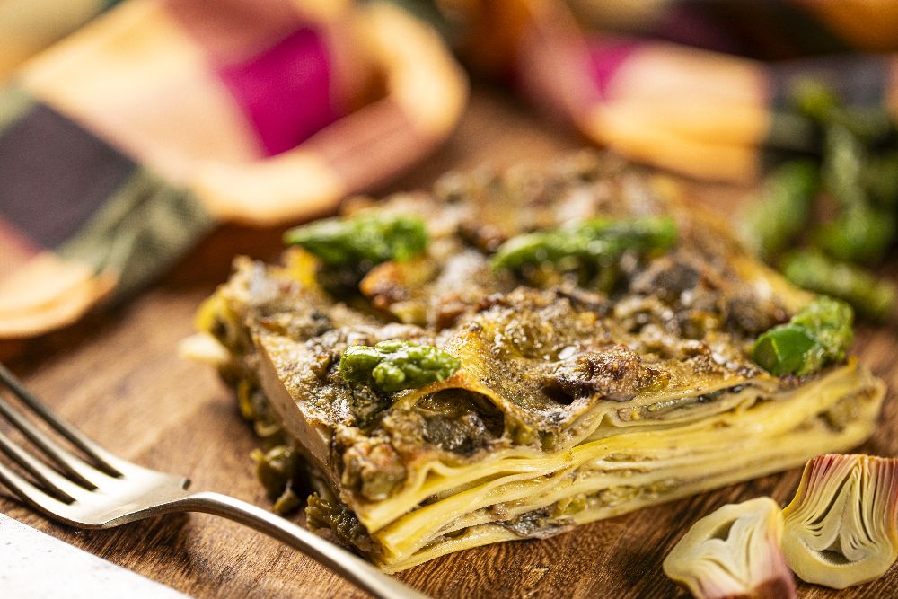 Probierpreis! Lasagna alle verdure – Fertige Gourmet Gemüse Lasagne