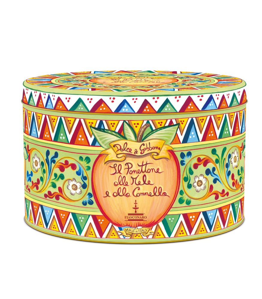 500gr Dolce&Gabbana Panettone mit Äpfeln und Zimt
