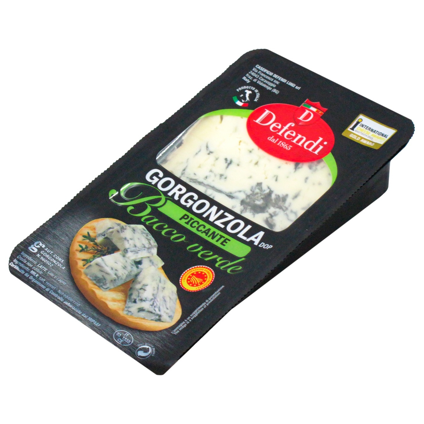 Gorgonzola DOP Piccante "Bacco Verde" - Super Gold bei Word Cheese Award