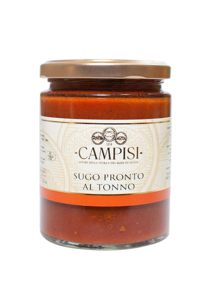 Sizilianische Soße mit Thunfisch und Pachino Tomaten