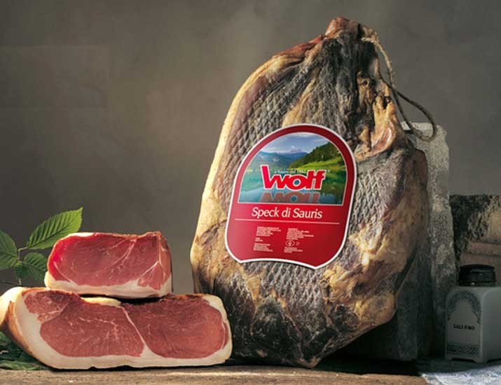 Ca. 700gr Schinkenspeck di Sauris