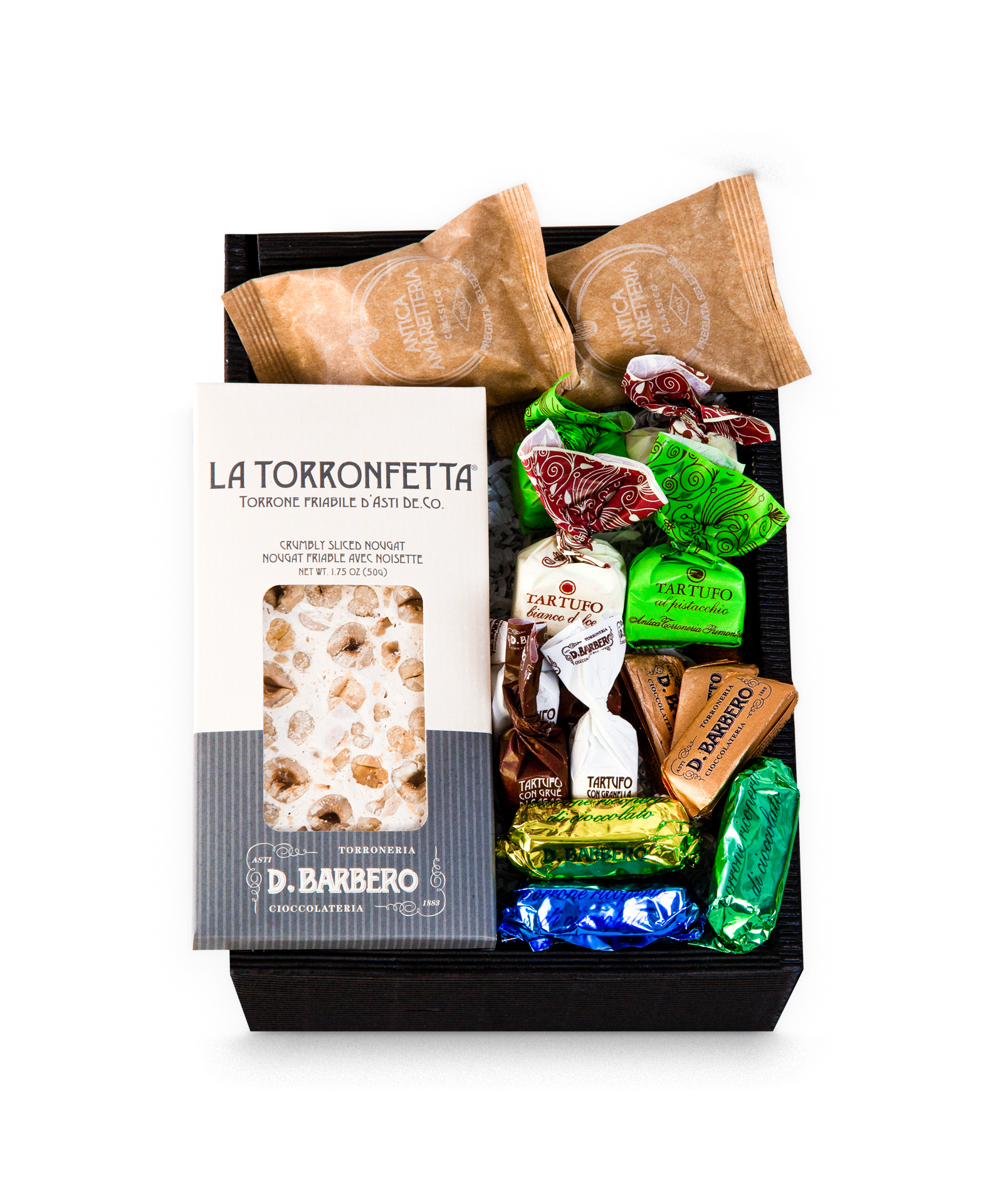 Süßes Geschenkset mit Torrone Haselnuss "Dolce Momento"