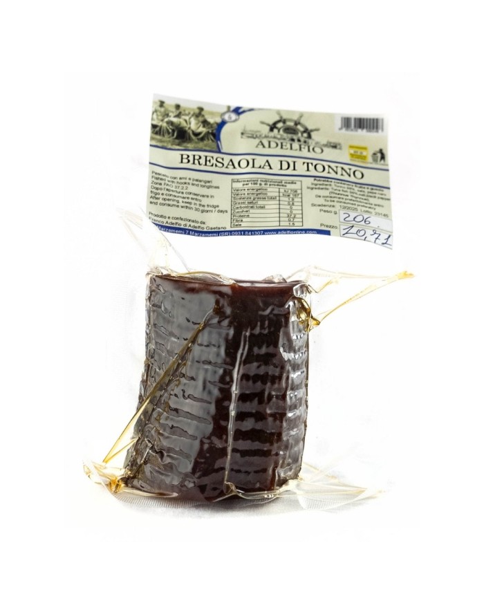 180-200gr Bresaola di Tonno - luftgetrockneter Thunfisch