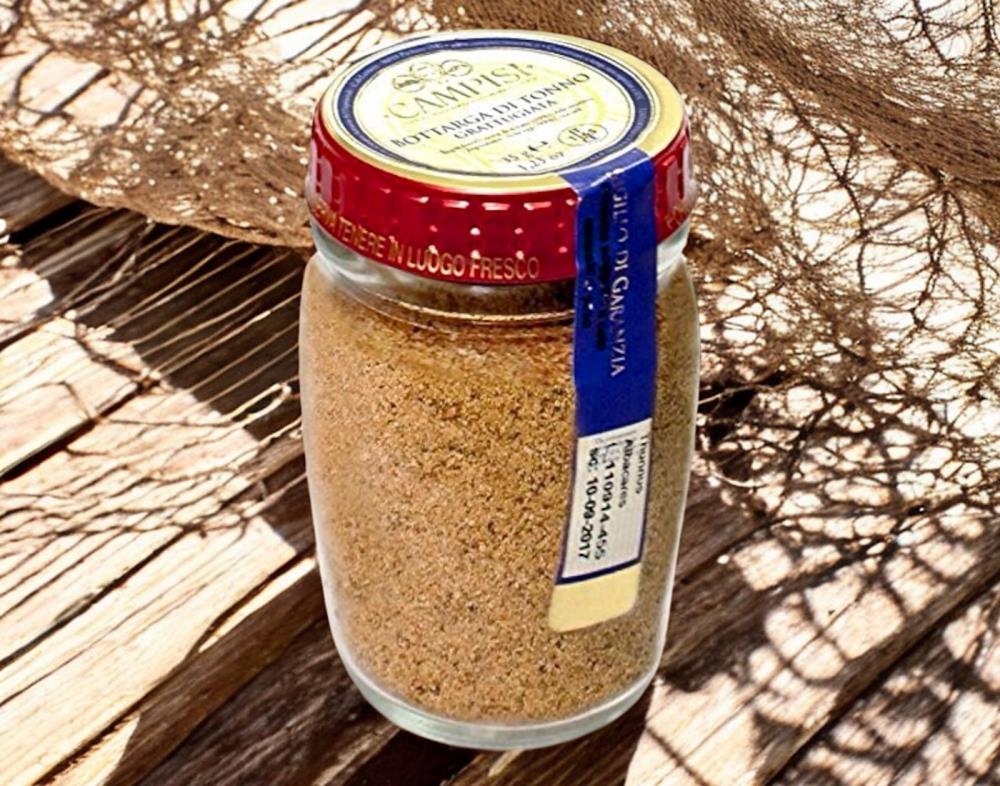 Bottarga di Tonno - gemahlener Thunfischrogen