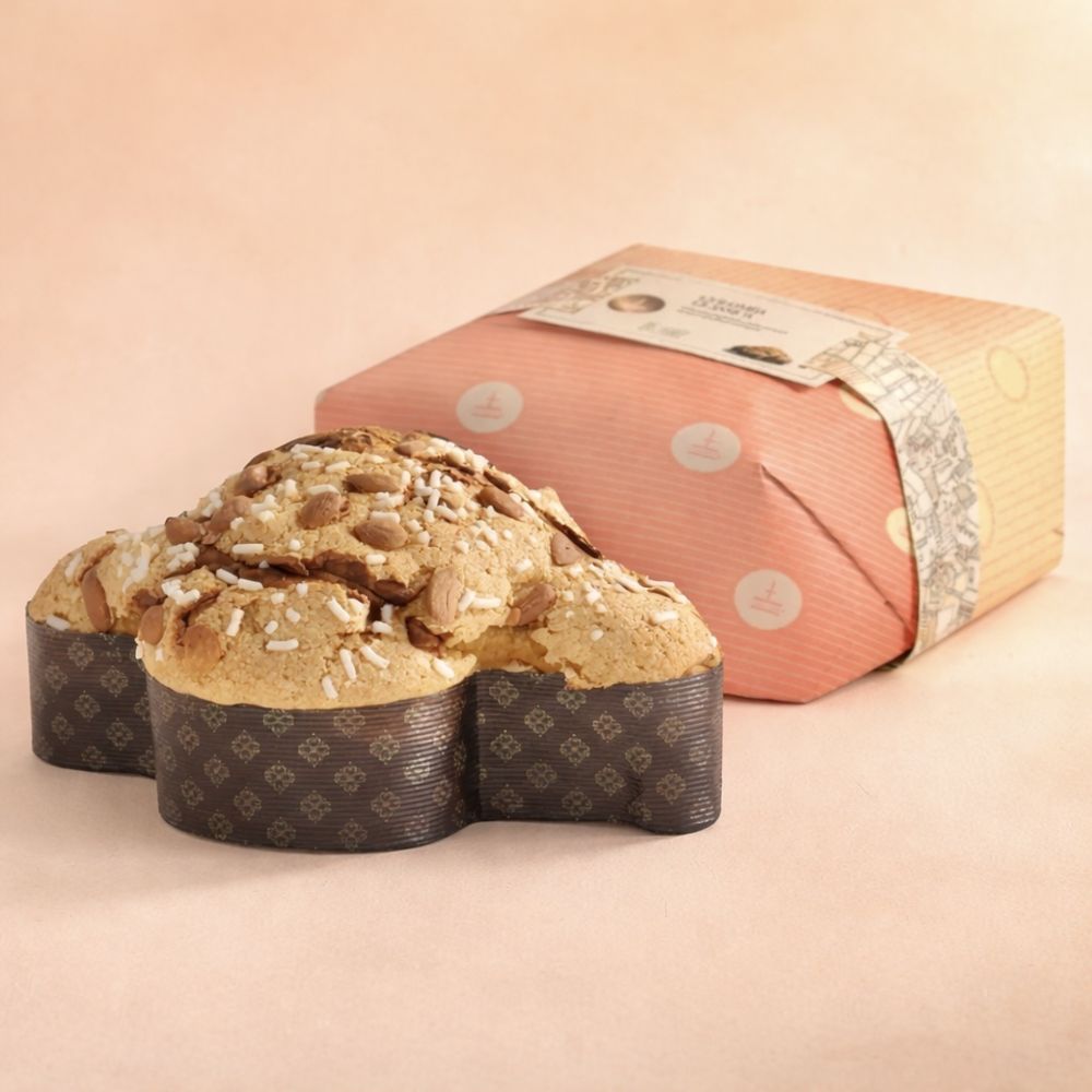Fiasconaro 500g Colomba Pasquale Classica mit Mandeln und Orangeat