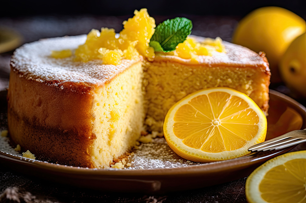 Torta al Limone con Limoncello – saftiger Zitronenkuchen wie an der Amalfiküste