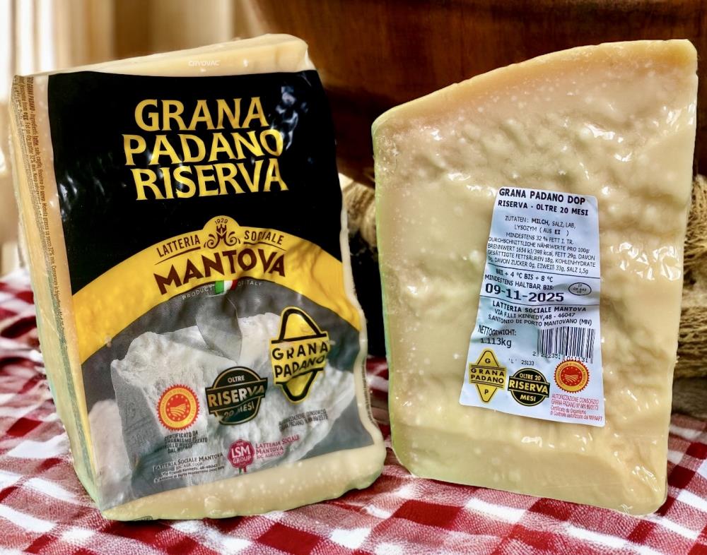 Grana Padano DOP Riserva mind. 20 Monate