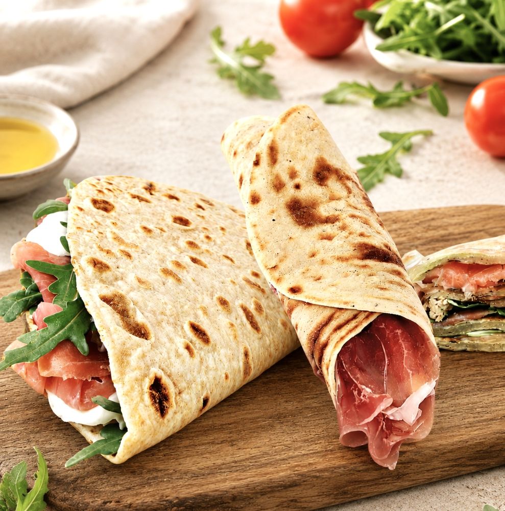 3X110g Piadina Romagniola IGP handgerollt