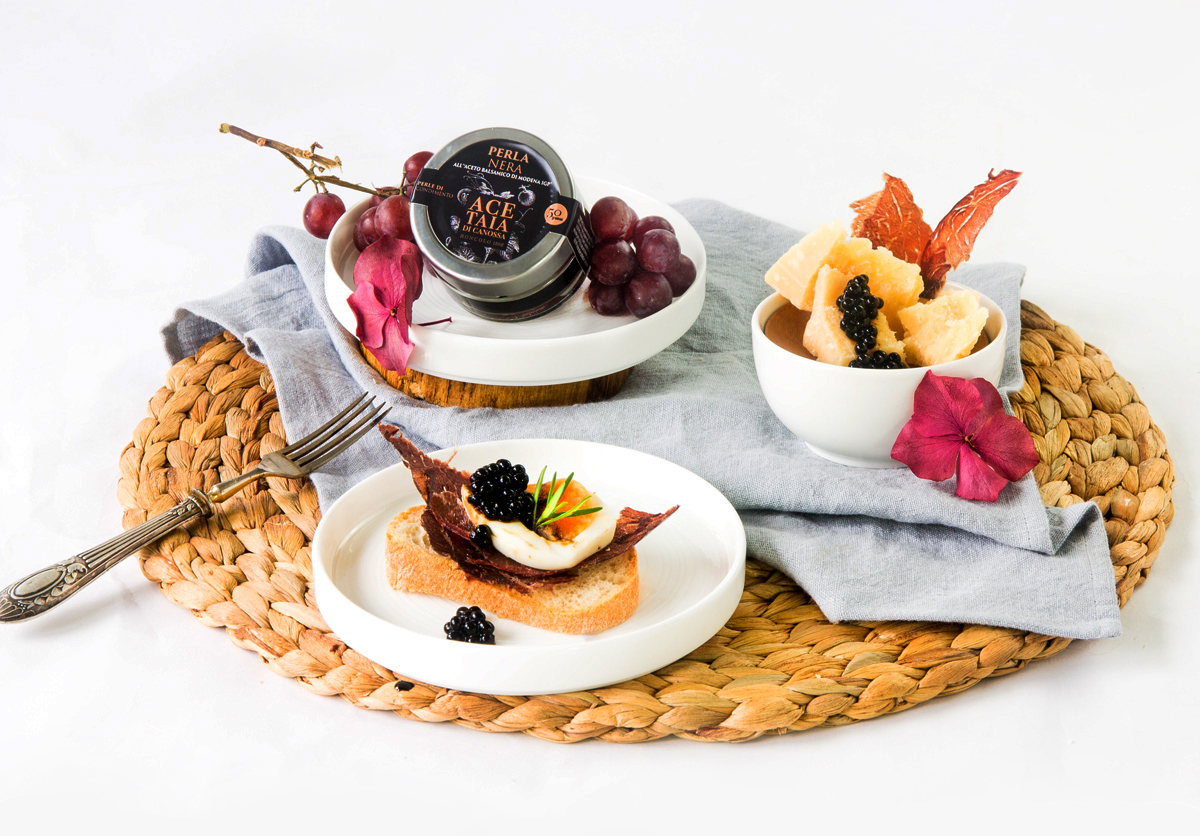 Perle Nere di Balsamico - Balsamicoperlen Kaviar