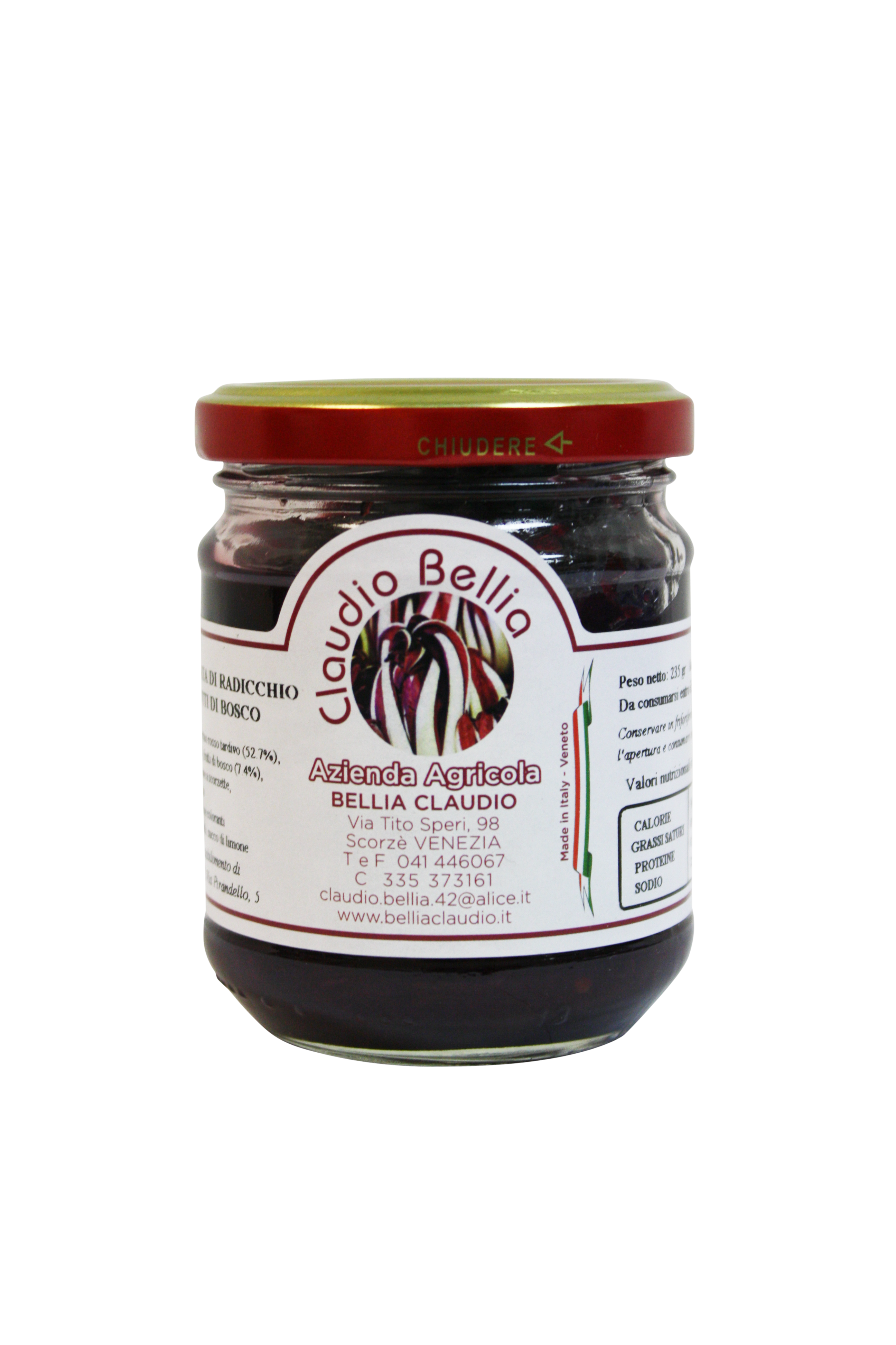 Radicchio und Waldfrucht Marmelade