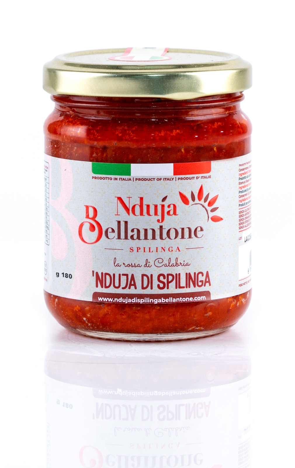 Creme Nduja di Spilinga - Streichsalami mit 30% Chili aus Kalabrien