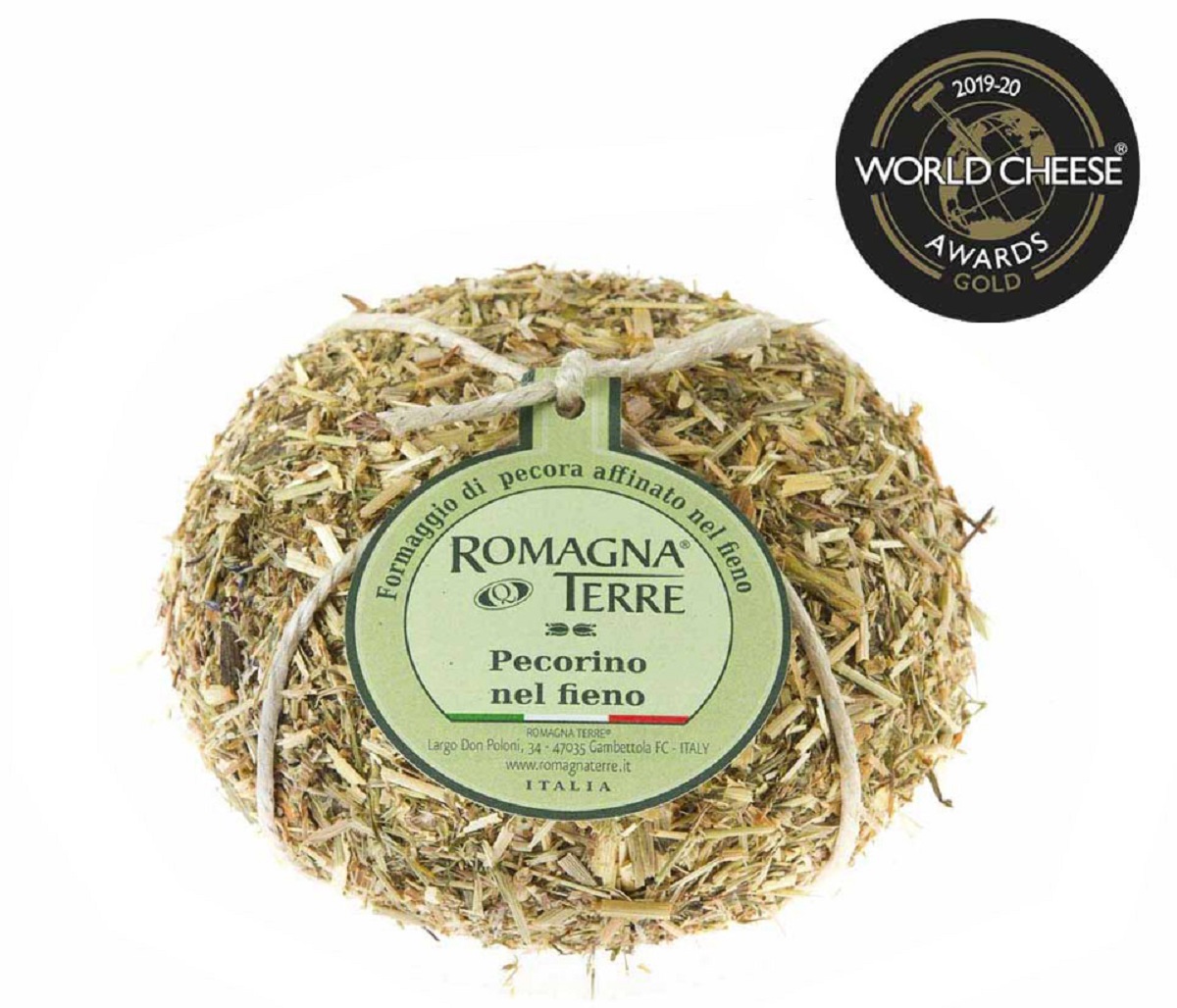 Pecorino nel Fieno - Schafmilchkäse mit Heu