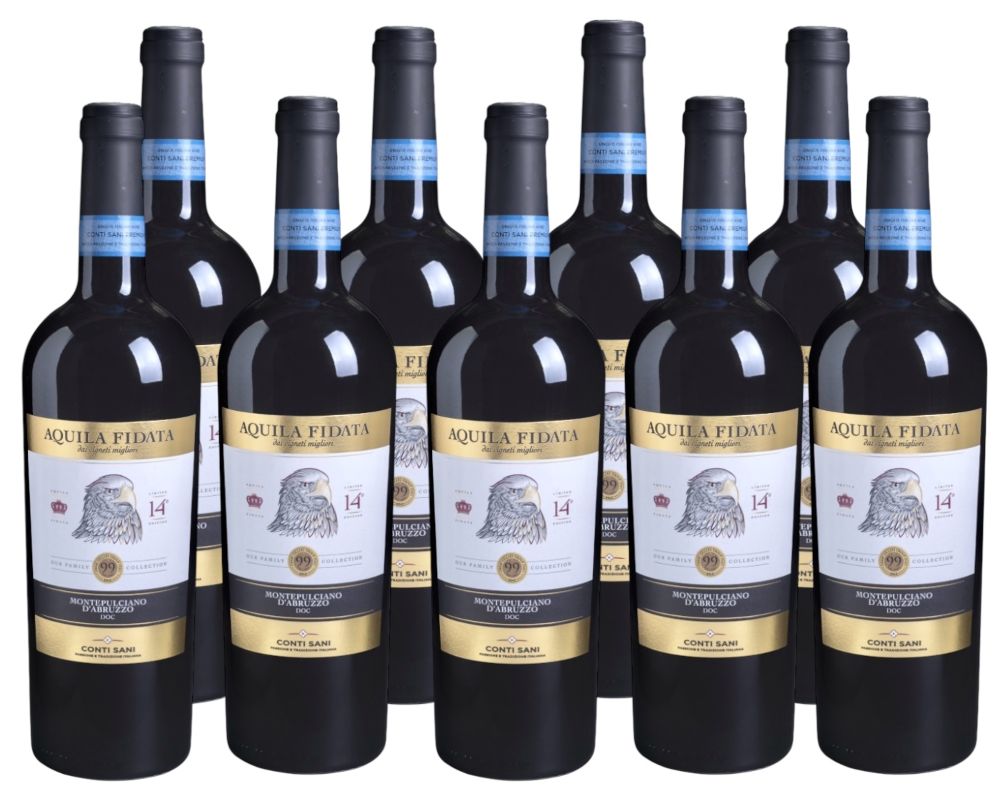12x Montepulciano d'Abruzzo DOC Aquila Fidata