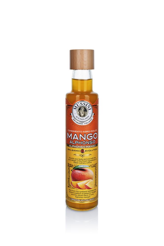 Essigspezialität mit Saft von Alphonso Mango