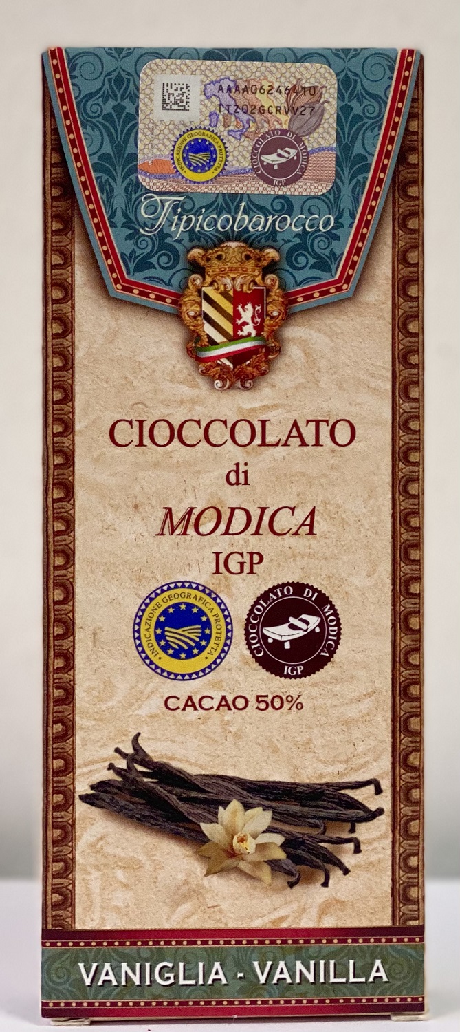 Modica Schokolade mit Vanille