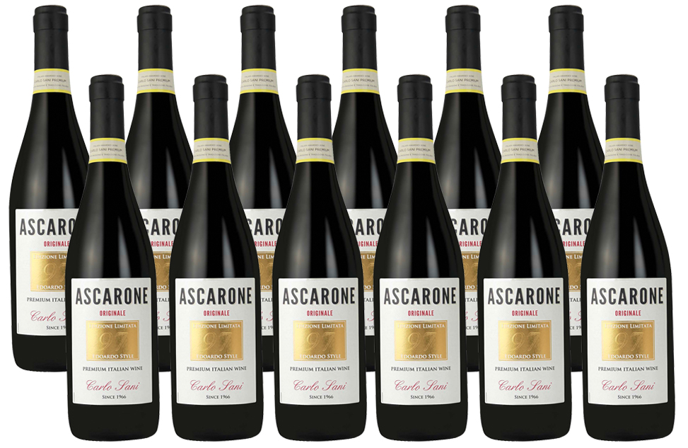 Angebot 12X0,75l Ascarone originale IGT 2024 limitert, Apulien