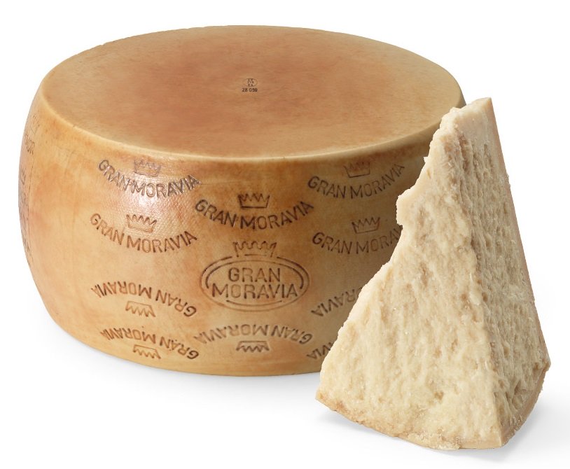 1/2 Laib Gran Moravia Hartkäse