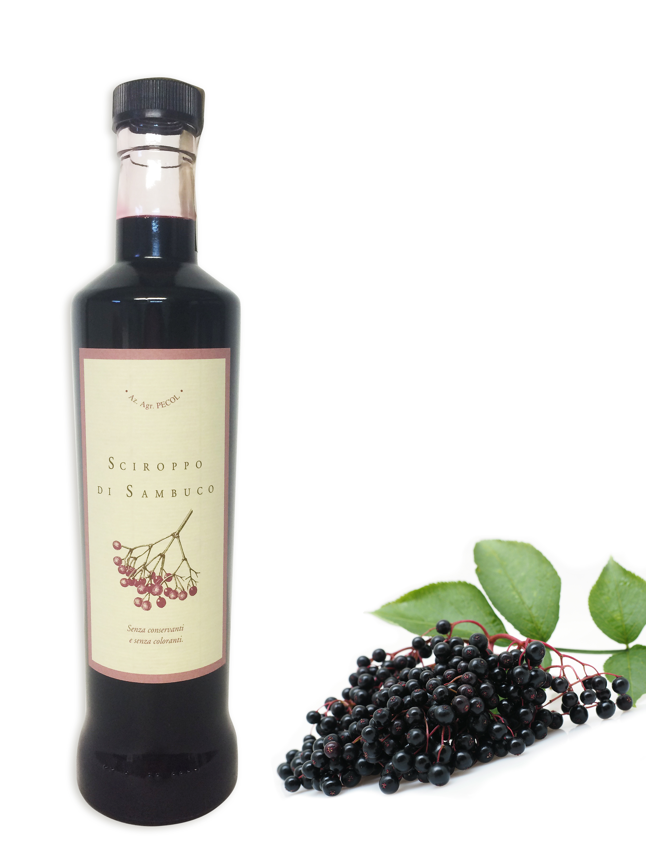 Berg Holunderbeeren Sirup handwerklich hergestellt