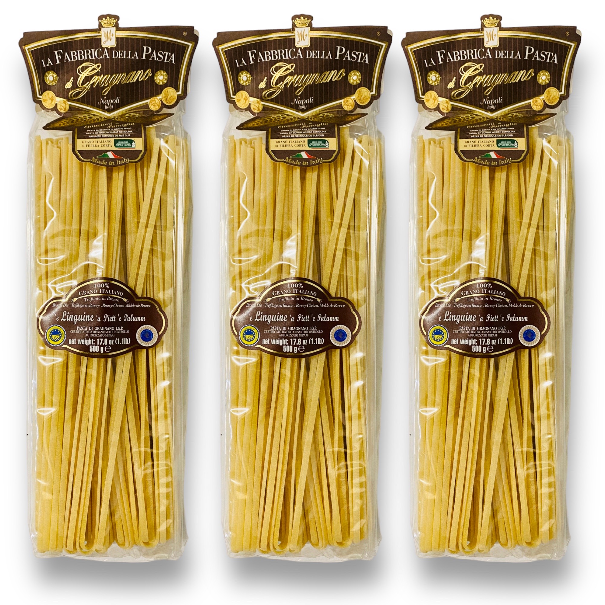 Linguine di Gragnano IGP Angebot 3x500g