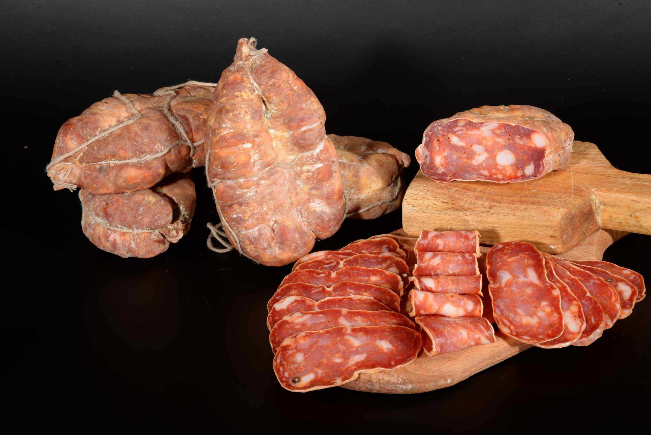 Scharfe Soppressata di Calabria piccante DOP