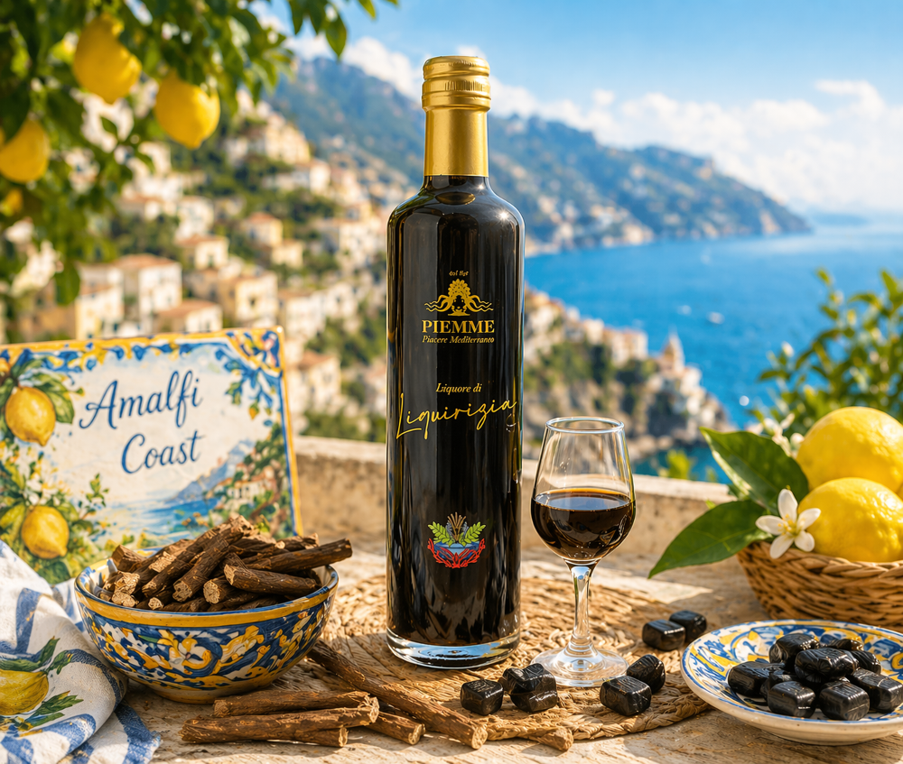 Calì Liquore di Liquirizia mit Lakritz aus Kalabrien