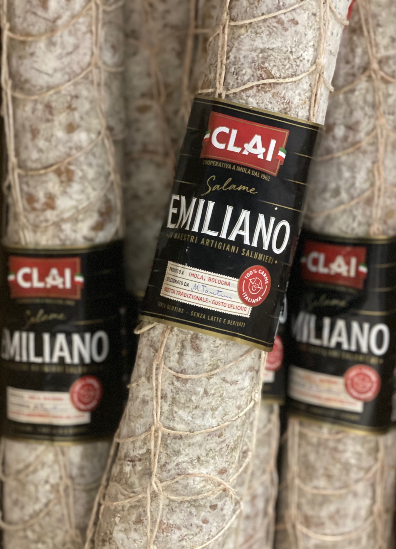 Salame Emiliano Riserva - Typ Felino aus Parmaschinken