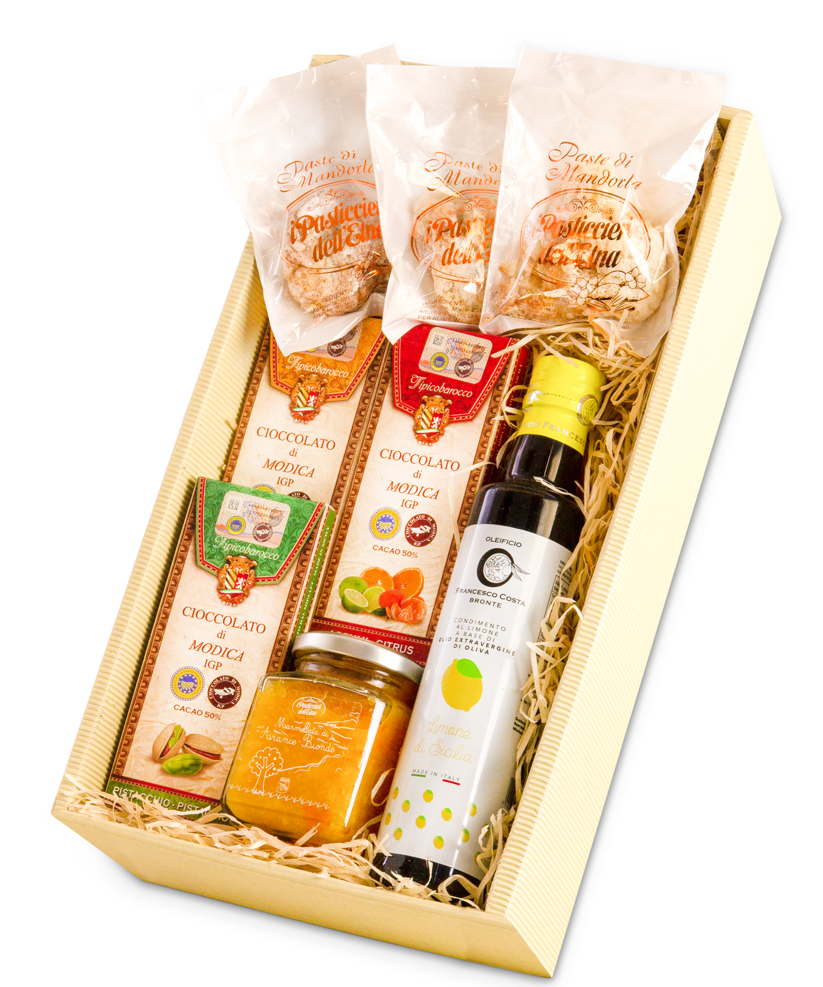Fruchtig süßes Geschenkset Sizilien 