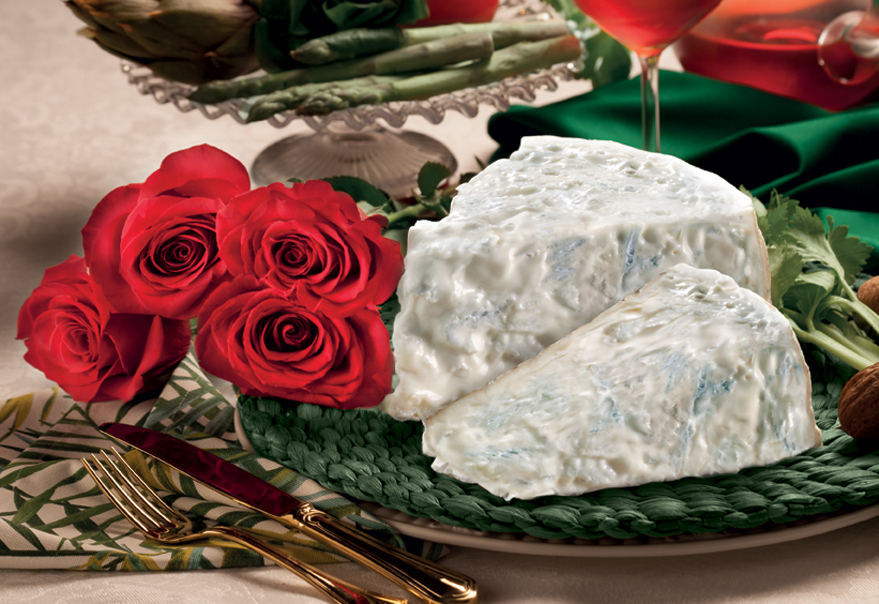 200gr Gorgonzola Dolce DOP "Quattrorose" Santi - GOLD Award Preisgekrönt