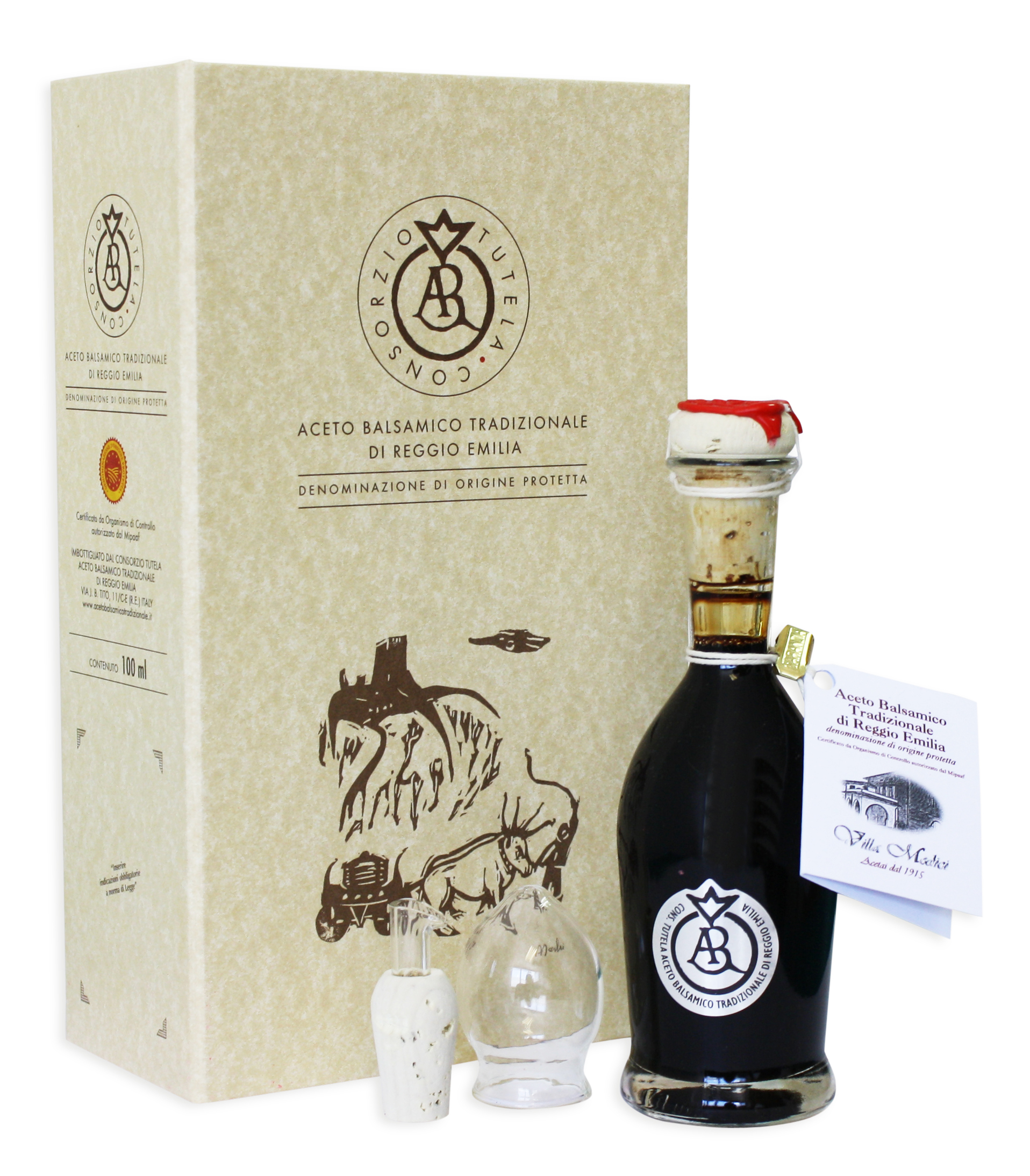 Aceto Balsamico Tradizionale di Reggio Emilia DOP Argento - mind. 20 Jahre gereift